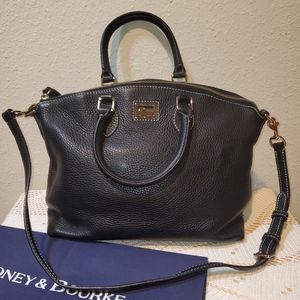 Dooney & Bourke Pebble Leather Satchel